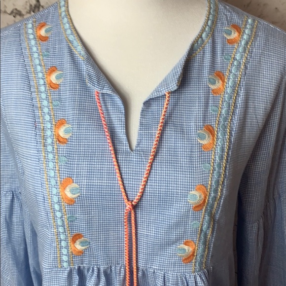 Grifflin Paris Long Sleeve Gingham Dress - Picture 2 of 8